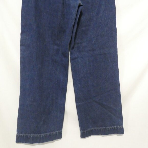 OAT + FORT | size 25 | 100% Cotton | Dark Blue Denim Jeans - Picture 15 of 16